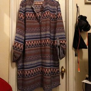 Bohemian style dress